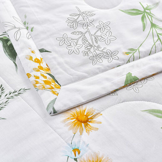 Shanshan Light and Cool Feel, Fashionable Cotton Summer Quilt-Little Daisy 200 * 230cm SS-B1047