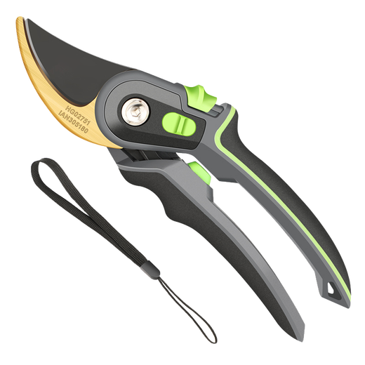 Wen Naji pruning scissors, gardening pruning shears, pruning shears, flower shears, gardening labor-saving flower art tools, fruit tree pruning thick branch scissors WH1 upgraded black diamond
