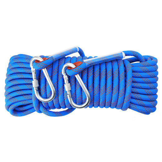 Xinbaolin escape rope emergency escape fire prevention rope speed rope safety rope 10mm*10 meters (comes with double hooks