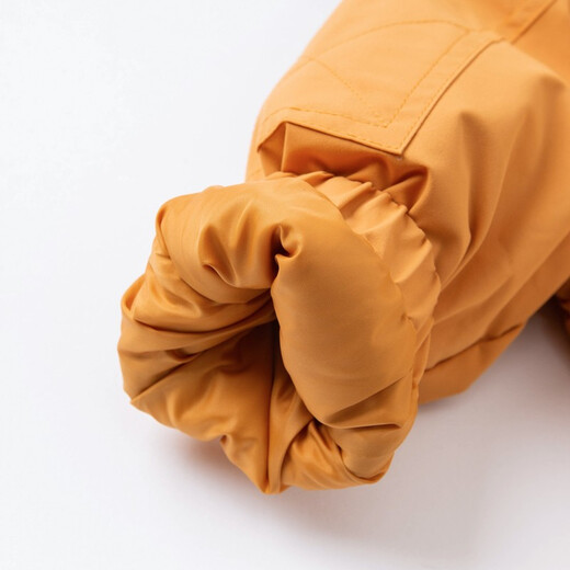 David Bella (Dave/Bella) Chaqueta de 90 abajo para niños con capucha cálida para la chaqueta infantil para bebés de invierno para ropa de salida de invierno para el niño Top Apricot DB155565-NN 100 cm (altura recomendada 90-100 cm)