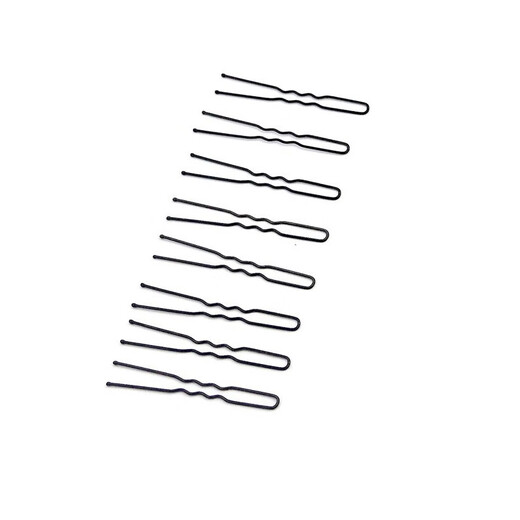 Gardenia Blossoms U-shaped clip hair clip one-word clip studio hair clip bold fixing tool U-shaped clip small black clip U-shaped clip (60 pcs)