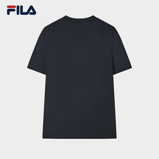 
FILA Fila official short-sleeved T-shirt men's 2025 summer fashion cotton round neck breathable men's sports t-shirt knitted sweater
