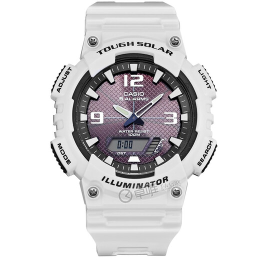 Casio (CASIO) Casio (CASIO) watch men's waterproof luminous student sports digital display solar multifunctional electronic watch AQ-S810WC-7AV solar energy