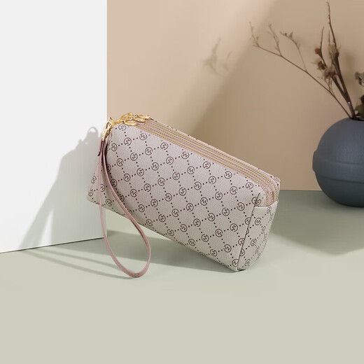 Golf (Golf) Clutch-Tasche Frauenbeutel große Kapazität Dreischichtiger Handgrabung Tasche Long Coin Wallet Bag Mobiltasche Frauenbeutel Frauenbeutel