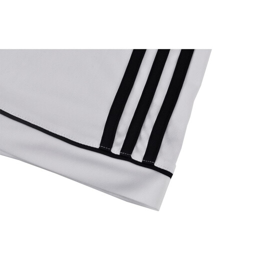 阿迪达斯（adidas）天朗足球阿迪达斯团队印制光板足球组队印号比赛T恤短袖球衣球裤 白色亚码#BJ9227 S