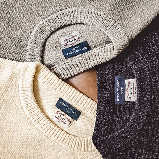 Madden Workwear Chenille Round Neck Sweater Warm Skin Friendly Bottoming Sweater Men's Autumn Casual Lazy Top Black Gray Sweater Winter Men's/Black Sweater/Sweater XL (155-170Jin Jin equals 0.5kg)