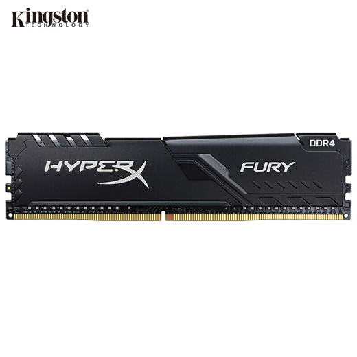 Kingston HyperX FURY Beast DDR4 PC4 UDIMM fourth generation desktop computer memory module upgrade DIY gaming e-sports dual channel DDR4 2133 desktop HyperX FURY Thunderbolt 8GB 2 modules (total capacity 16GB)