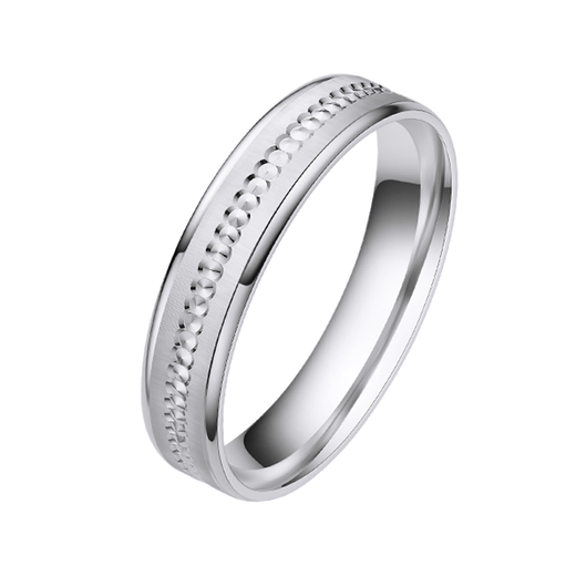 Pt.Charm new product pt950 platinum couple ring engagement ring platinum ring platinum ring men and women Valentine's Day proposal women's ring if not in stock can be customized 4g as an example