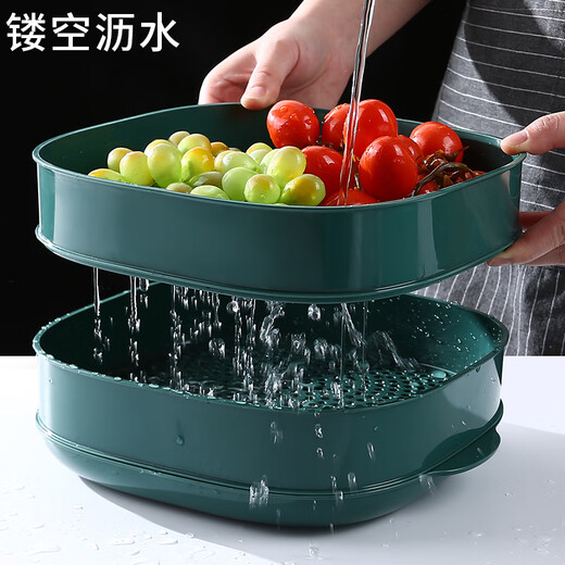 Meal General Microwave Steamer Can Add Water Steaming Box Heating Steamer Microwave Oven Special Utensils and Supplies Set Square Steamer Single Layer (White)