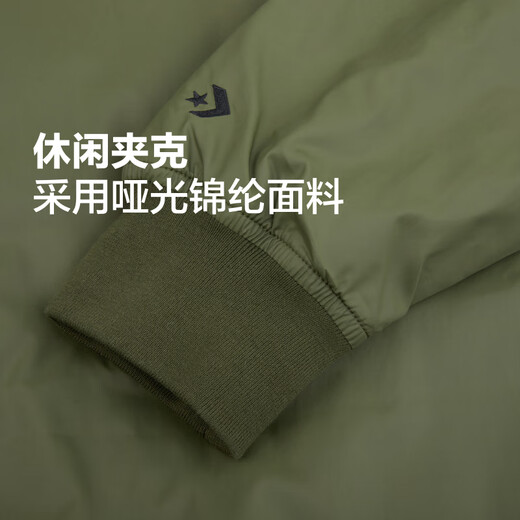 Converse official jacket men's classic casual bomber jacket baseball uniform 10018368 10018368-A02 L