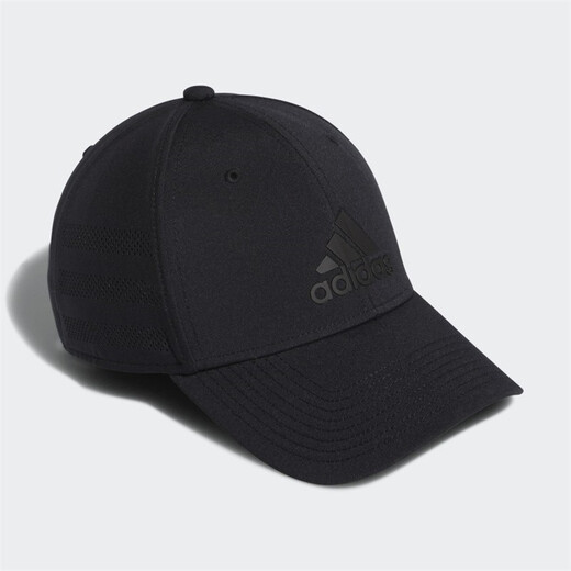 Adidas Baseball Cap Мужская шляпа повседневная классическая классическая бейсбольная крышка для защиты от солнца Комфортное твердое цвет EW4859 Черный черный S/M (54-56см)