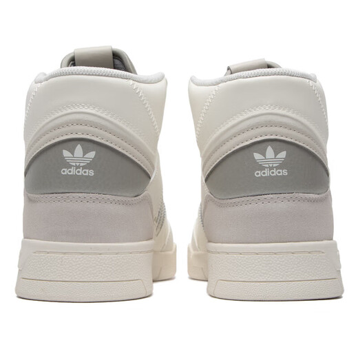阿迪达斯 （adidas）休闲鞋女鞋 夏季新款三叶草运动鞋学生百搭时尚高帮休闲鞋板鞋 IF2694 汉白玉灰 36.5