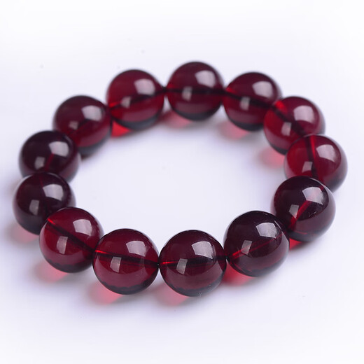 Fat Donglai's same style blood amber bracelet Baltic beeswax amber bead bracelet 12-20mm for men and women fluorescent blood amber single circle 12mm*16 (standard women's model)