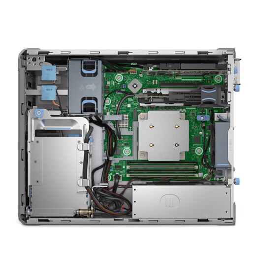 Dell PowerEdge T160 Small Tower Server Workstation Workstation Desktop Host Host Erp Server Server Xeon E-2468 с E2425H Monitor 64G Memory 丨 3x1.92T Enterprise Solid State/H755
