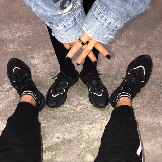 阿迪达斯 （adidas）三叶草 OZWEEGO 黑武士 老爹鞋 休闲鞋 运动鞋 男鞋EE6999 EE6999 41