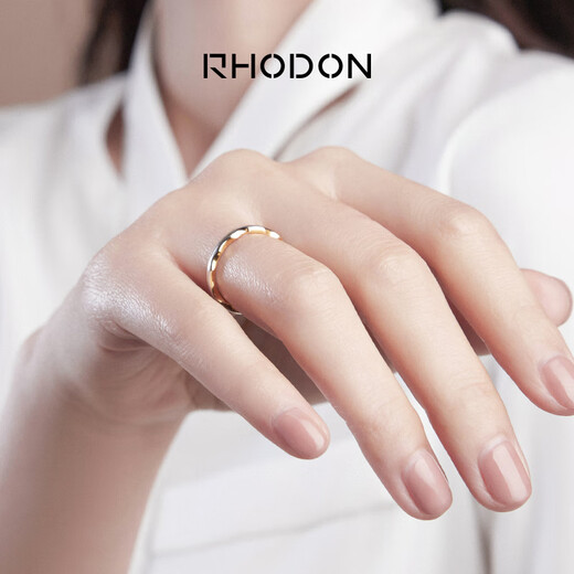 RHODON sterling silver couple rings, a pair of closed rings, men's and women's wedding rings, Chinese Valentine's Day customized gifts, silver tail rings with engraving, closed rings for couples (one pair), please note the size when placing an order