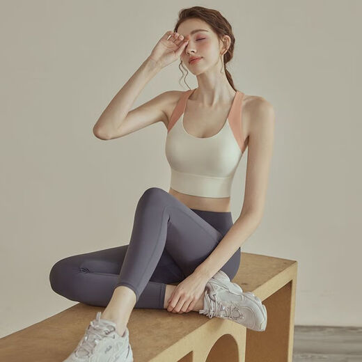 Grimar Jonsson Pilates Clothes Breathable Hollow Beautiful Back Yoga Wear Women's Fashionable Anti-Sagging Fitness Suit Sports Pants Suit Asakusa Green + Young Bud Green S80-90Jin Jin is equal to 0.5 kg