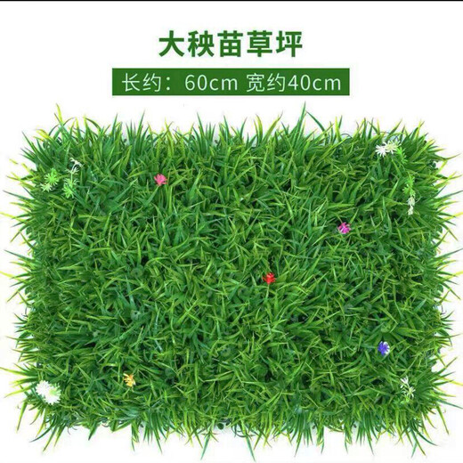Huawoli simulated lawn (encrypted eucalyptus 40*60) plant wall green plant wall fake lawn turf background wall decoration