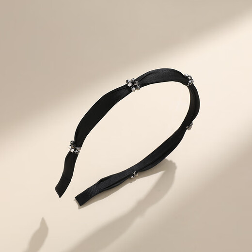 Chimera (CHIMERA) Satin Rhinestone Fine Hairband Simple Sweet Bangs Pressure Headband Headband Hair Accessory Girl Birthday Gift