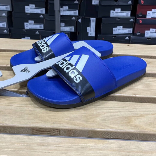 阿迪达斯 （adidas）拖鞋女鞋2025夏季沙滩鞋轻便一字拖时尚透气休闲鞋运动鞋GV9713 GV9713 39