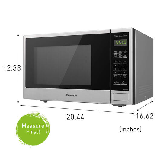 PANASONIC 松下电器 微波炉 Genius 烹饪传感器 1.3 立方 ft 不锈钢 NN-SU696S