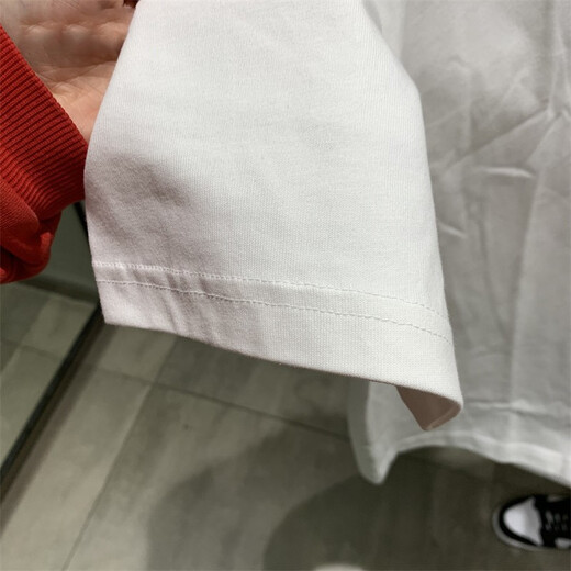 阿迪达斯（adidas）男装 夏季新款运动服NEO针织透气宽松圆领上衣短袖T恤 HC9717 白色 XL