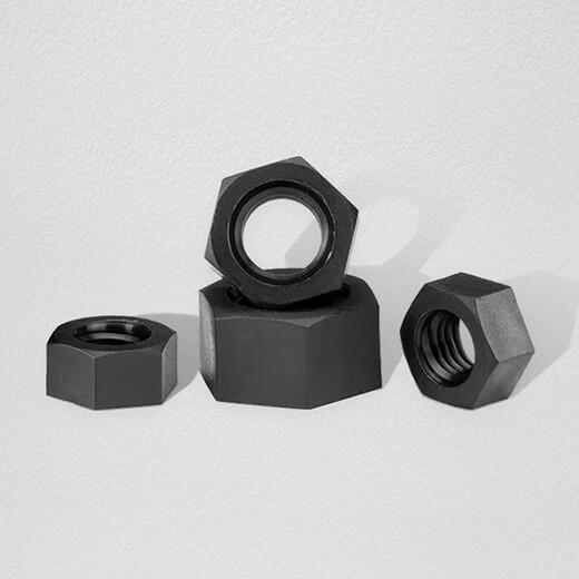 Ice energy 12.9 grade high strength hexagonal nut complete black hexagonal nut locking screw nut nut GB6170 M48 1 piece