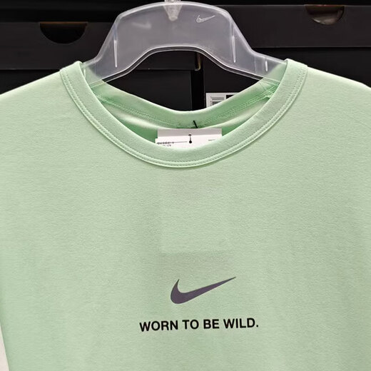 耐克（NIKE）短袖T恤男士2025夏季新款运动服舒适透气圆领衫时尚百搭休闲上衣 HF6169-376浅绿 M