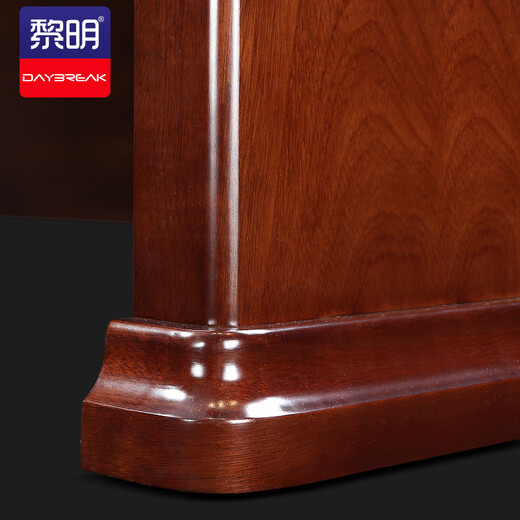 Liming JTH-34 desk painted solid wood veneer boss desk manager desk 2 meters desk 200*100*76cm