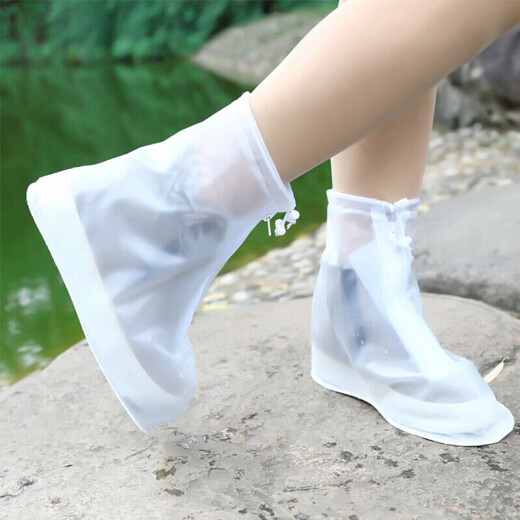 Eva's Love Rain Shoe Covers Waterproof Rainy Day Anti-Slip Waterproof Shoe Covers for Men and Women Anti-Slip Thickened Wear-Resistant Rain Shoe Covers XXXL