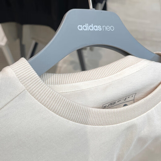Adidas neo neo à manches courtes de nouveau la mode de la mode ronde rond du cou respirant confortable