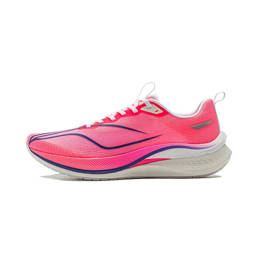 Li Ning (LI-NING) Chitu 7PRO running shoes men's shoes 2024 new lightweight cushioning racing sports running shoes ARPU001 fluorescent pink/-5 painted code 42