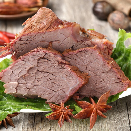 Donglaishun beef 200g five-flavored halal cooked food vacuum bag ready to eat Chinese time-honored brand