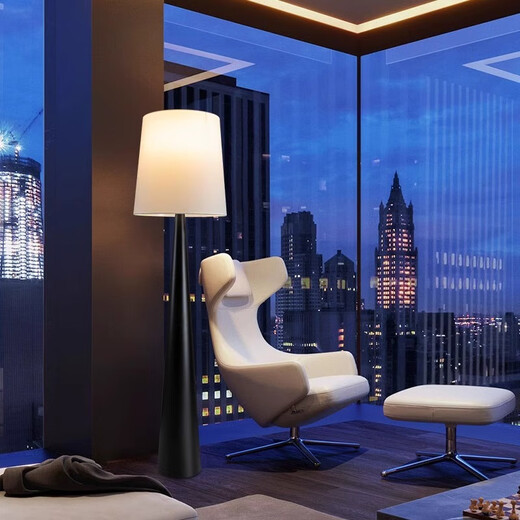 Zhongshuai Italian mushroom lamp Nordic light luxury Internet celebrity living room bedroom floor lamp designer model room famous creative standing lamp 1.7 meters three-color dimming