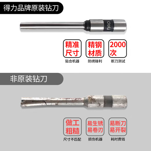 XMSJ定制钻刀凭证装订机3888打孔钻头财务铆管装订机钻刀打孔耗材 3857(适用于14660/3884)