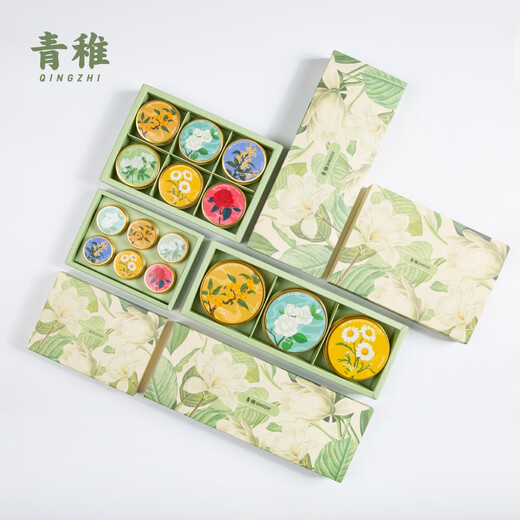 Qingzhi [Oficial] La crema de mano Qingzhi hidrata y repara piel seca Fragancia Fragancia Fragancia Fragancia de regalo clásica fragancia floral Osmanthus/Gardenia/Rose