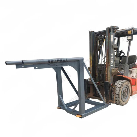 SMVP forklift heightening lifting arm loading and unloading ton bag glass forklift heightening modified ton bag rack 2 tons 0.8 meters high total length 2.2 meters