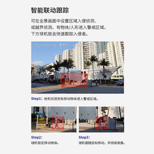 TP-LINK普联家用室外360度全景无死角2镜头无线摄像头店铺门口手机远程对话物联监控器塔式云台球机双摄版 【669无线变焦版】送DC电源+延长线 32G（升级到64G）