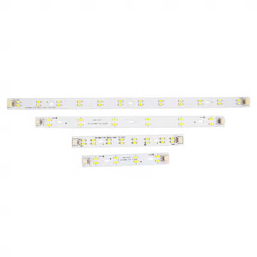 7030 Cambio de luz de luz LED de doble color Cambio de luz 5730 Fuente de luz de tira larga Segmento Cambio de color Lámpara Lámpara de tablero 695 Longitud 12+12 vatios (7030)