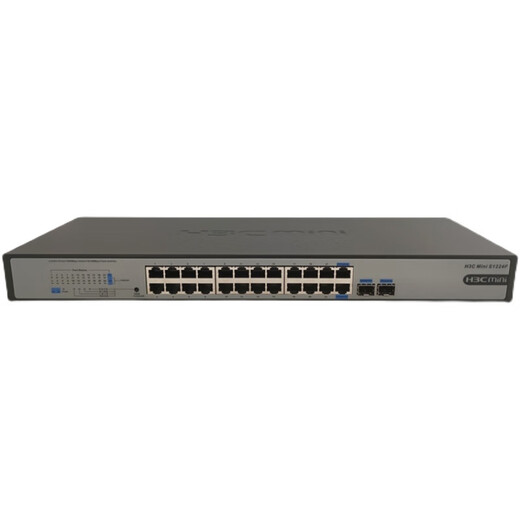 H3C Mini S1224F 24-port Gigabit Electric 2-optical port non-network management rack-type S1226FX switch S5024PV5-EI [24 Gigabit Electric 4 Gigabit Electric] WE