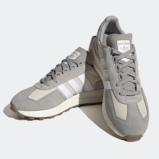 Adidas casual shoes men's shoes women's shoes autumn and summer new Clover sneakers RETROPY E5 shock-absorbing running shoes GY9922 yuan ancestral gray 36.5