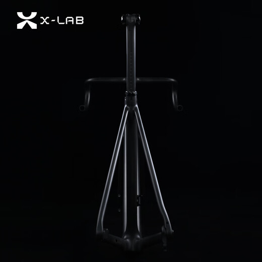 X-Lab Road Bike RT9 Rahmen Set Ultralight Carbon Fiber Road Fahrzeug Rahmen Set Black Warrior M Code