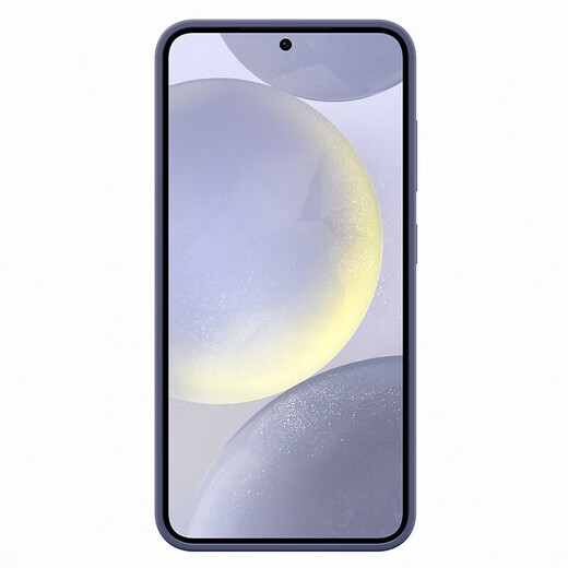 三星（SAMSUNG）Galaxy S24+手机壳原装硅胶保护壳手机套后壳 紫色
