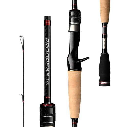 
CRONY Conilujah Rod Miracle Evolution of the Five Generation Mandarin Fish Rod insect Rod Straight Gun Handle is widely used for long-distance rod and mouth bass big thing 2.03m /PRC5-682MH Gun Handle