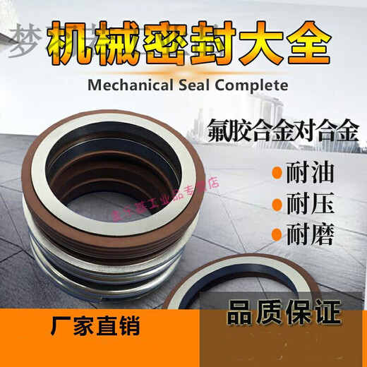 牛鱼机械密封109MB1MG1182025283035404550556 10975氟胶合金合金