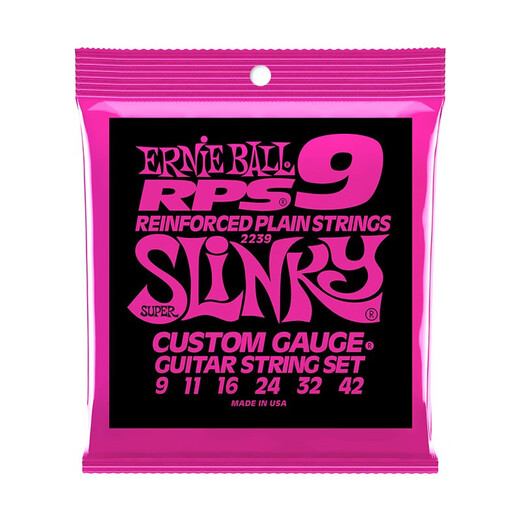 Ernie Ball importiert aus den United States EB E -Gitarrenstrings Ernieger E -Gitarrenstrings 6 Set 2239 Classic Model