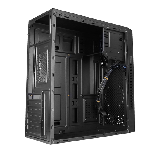 EVSKY N2 black computer case gaming office computer case/support ATX motherboard/silent/optical drive bay/simple brushed panel N2 case
