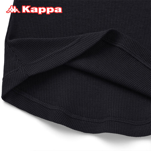 Kappa (Kappa) Kappa vest women's short inner wear high elastic slim ribbed cotton breathable bottoming sling fitness underwear for women