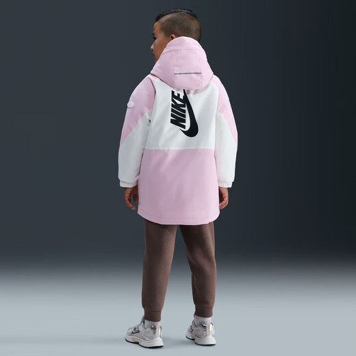 NIKE Toddler Three-Proof Work Jacket Winter Boys Warm Water-Repellent Jacket NIKE TECH IR0021