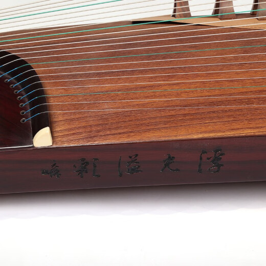 Dunhuang brand Dunhuang Guzheng LM698PQ joint model Chunhua Qiushi specially selected broadleaf yellow sandalwood professional playing collection model LM698PQ joint model (flowers bloom like golden)